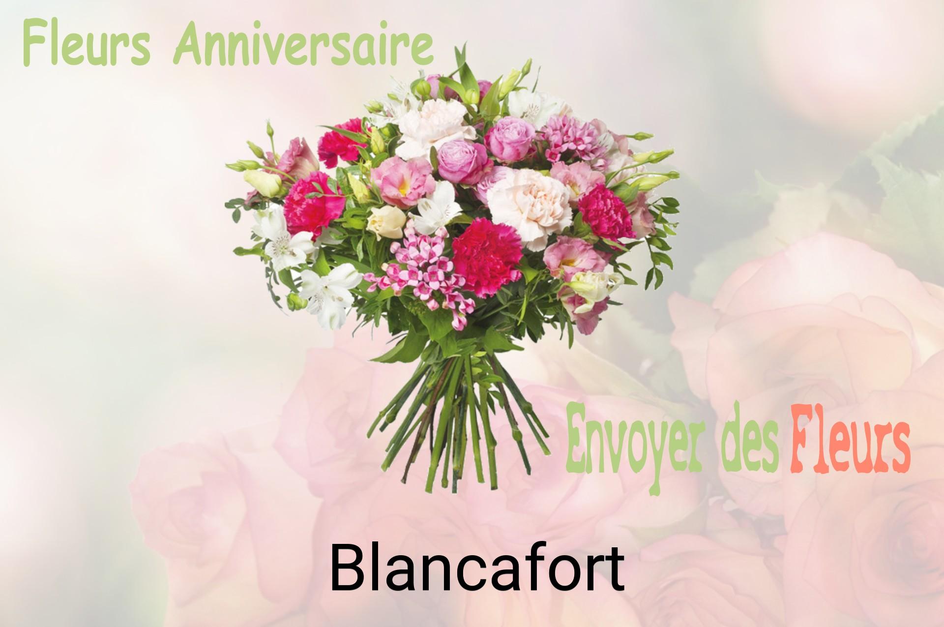Bouquet de fleurs d’anniversaire livré à Blancafort